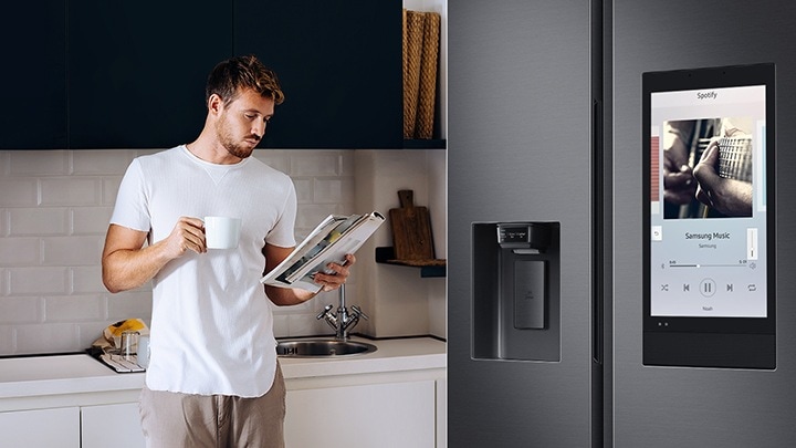 Samsung smart on sale hub refrigerator