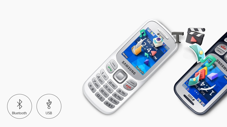 Samsung Metro 313 - Latest Multimedia phone with bluetooth connectivity