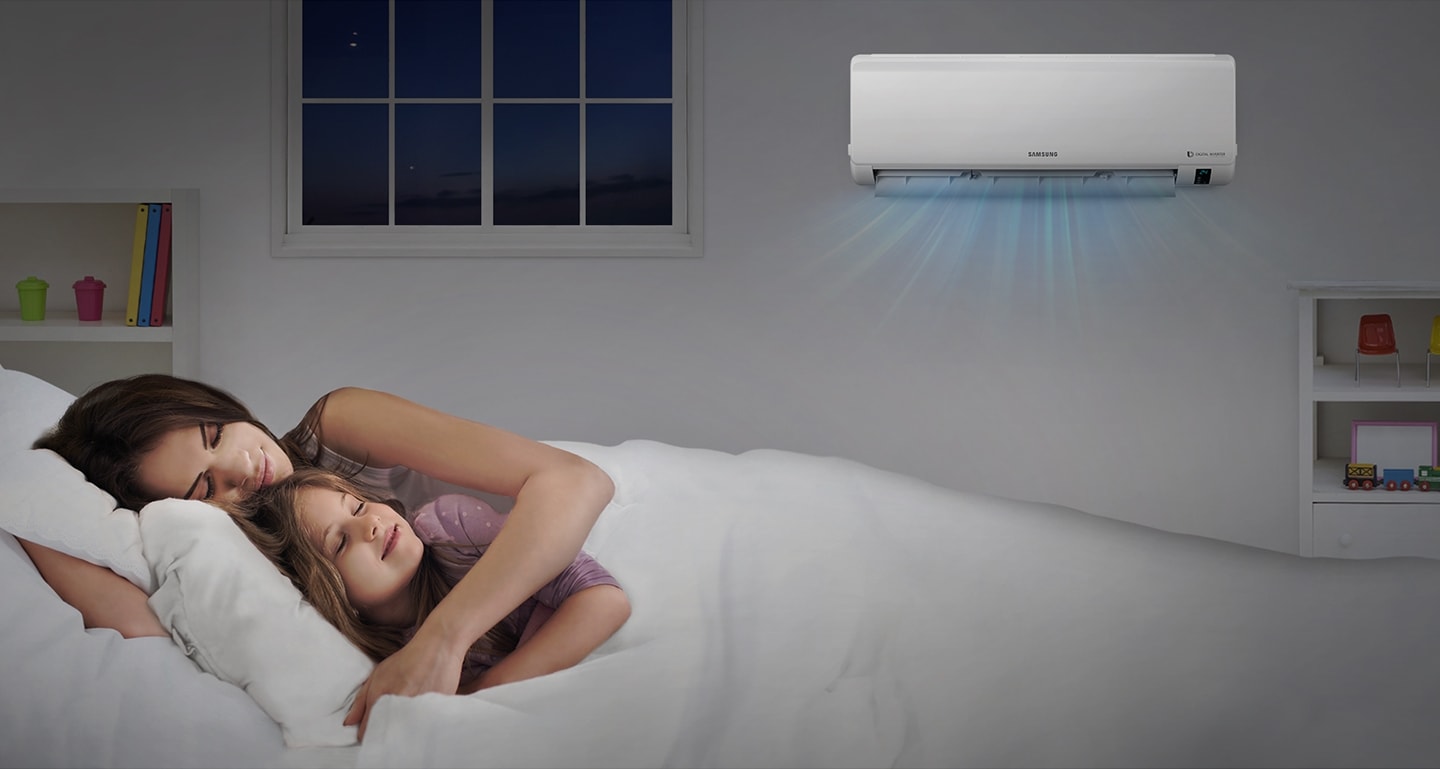 Samsung 3 Star rated Split Air Conditioner with Good Sleep mode