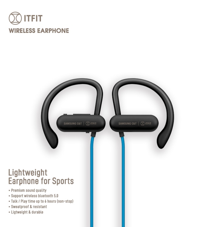 ITFIT Wireless Earphone BE7 Red Black Price Reviews Specs