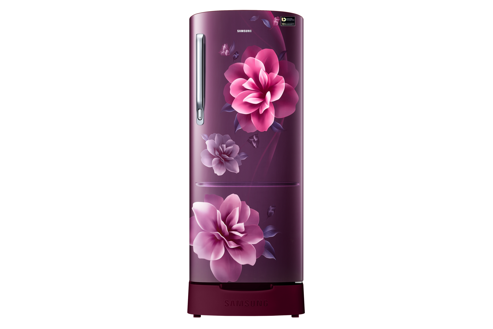 RR20R182ZCR 1 Door with Crown Door Design 192l | Samsung Support India