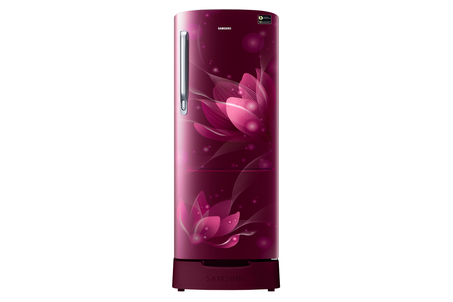 Samsung 192L 1 Door Inverter Refrigerator (Blooming Saffron Red)