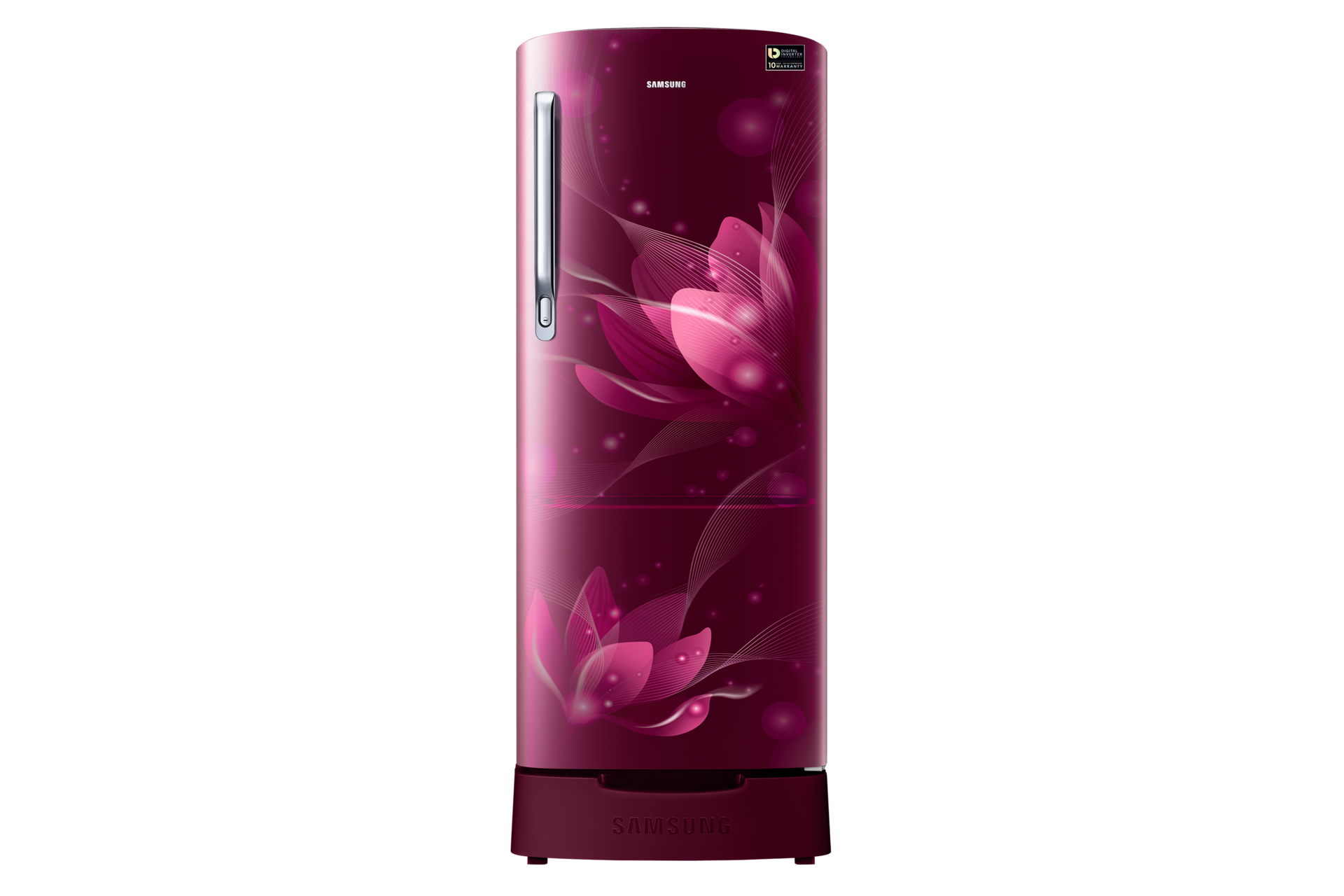 Buy 192L 1 Door Refrigerator 3 Star Red RR20T182YR8 Samsung India