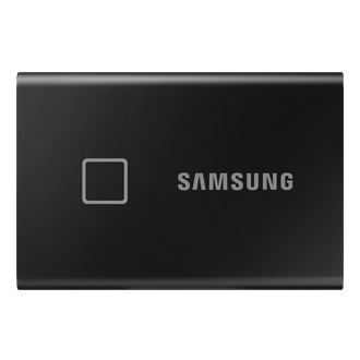 Samsung Disque dur SSD externe Portable 2To T7 rouge métallique pas cher 