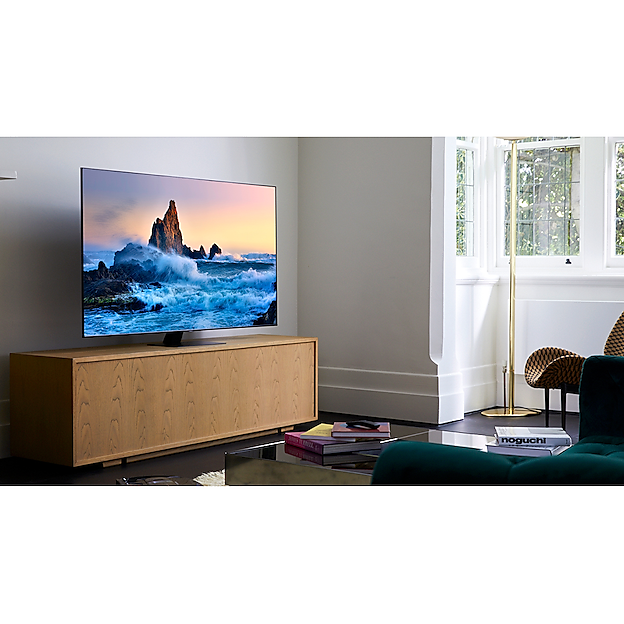 Телевизор 55 qled серый. Телевизор Samsung QLED q80t. Samsung QLED q80t 75. Samsung qe50q80tauxru телевизор.