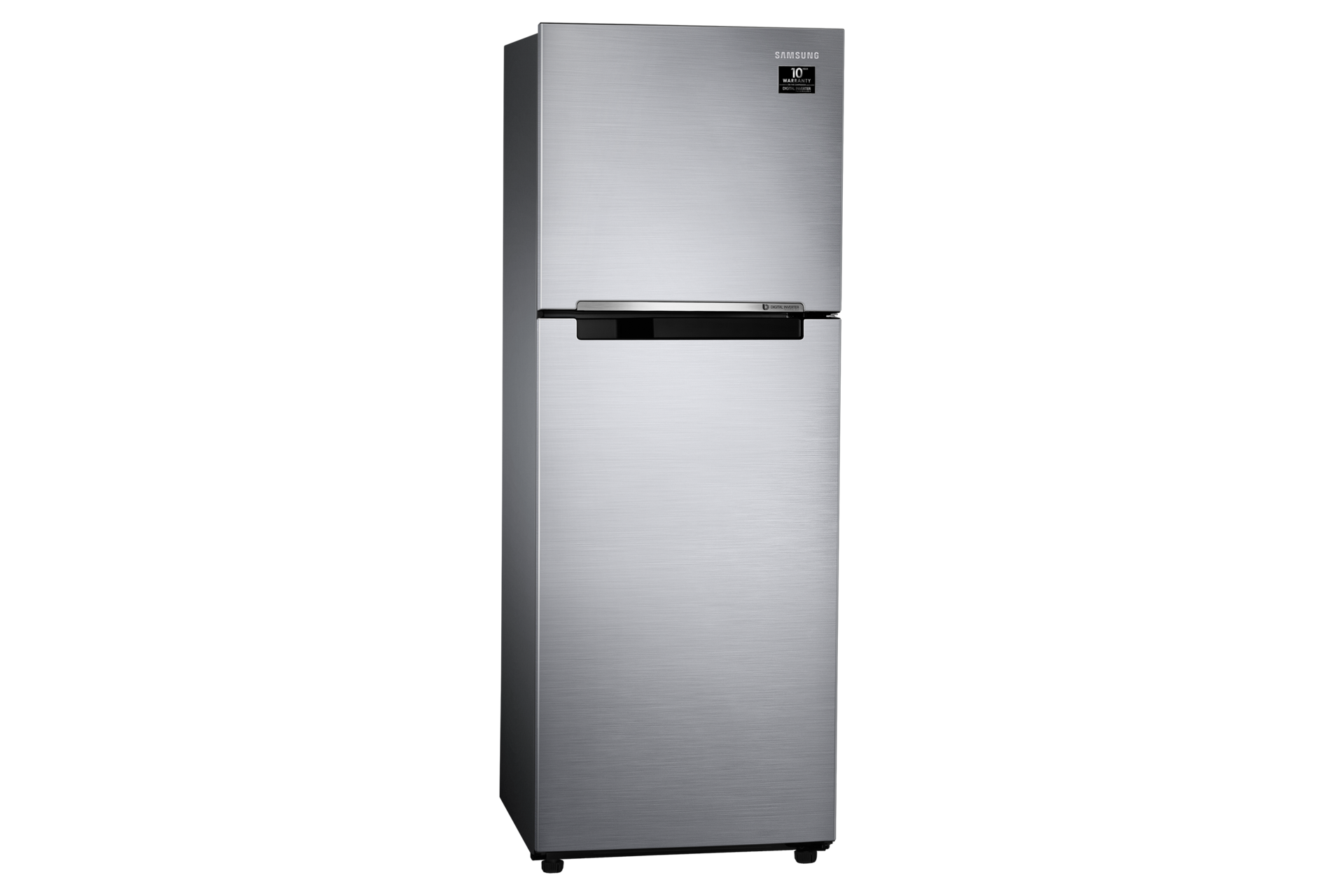 Samsung Top Mount Refrigerator - Left Side View  (Elegant Inox)