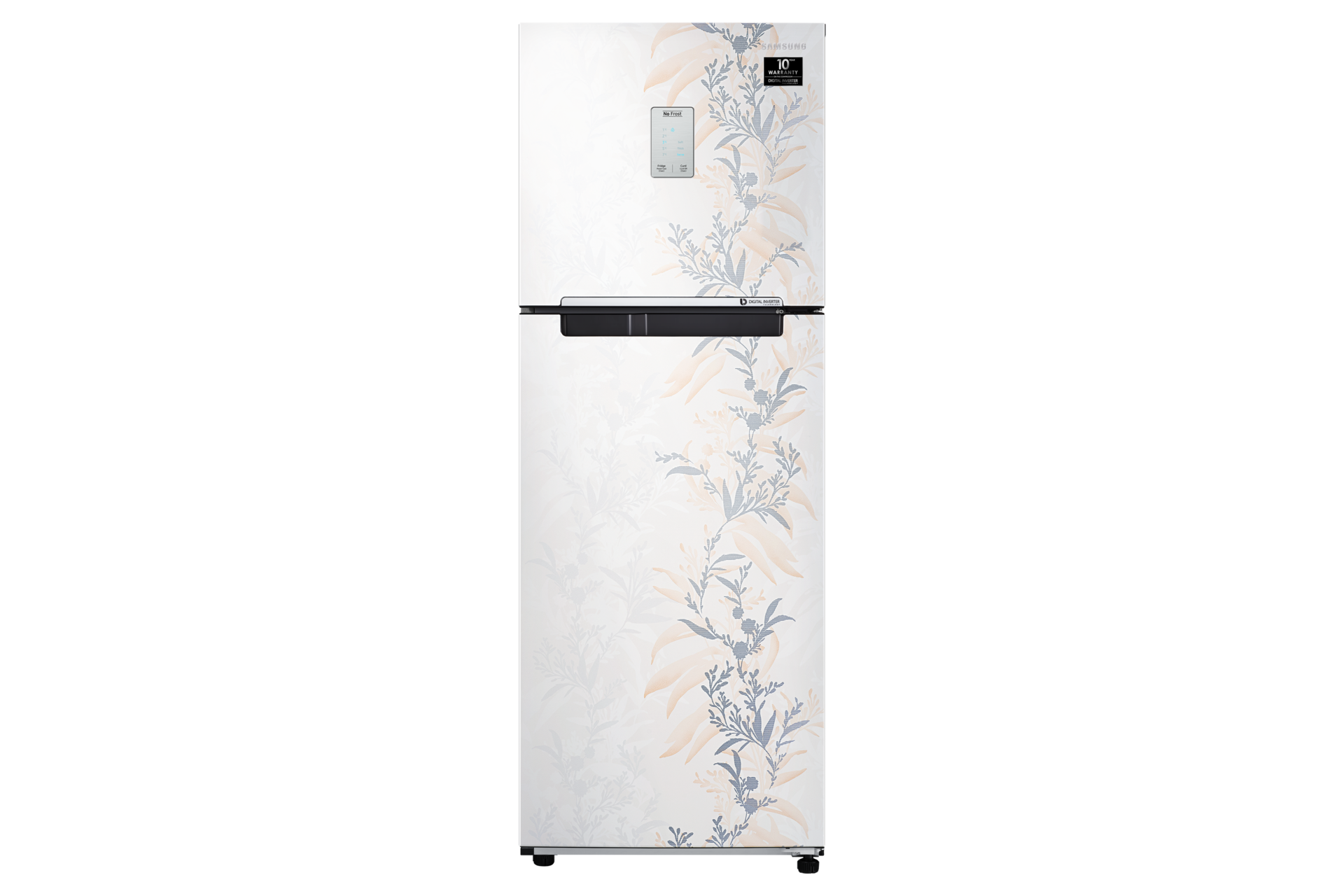 244l Curd Maestro Refrigerator 2 Star Mystic Overlay White Samsung India