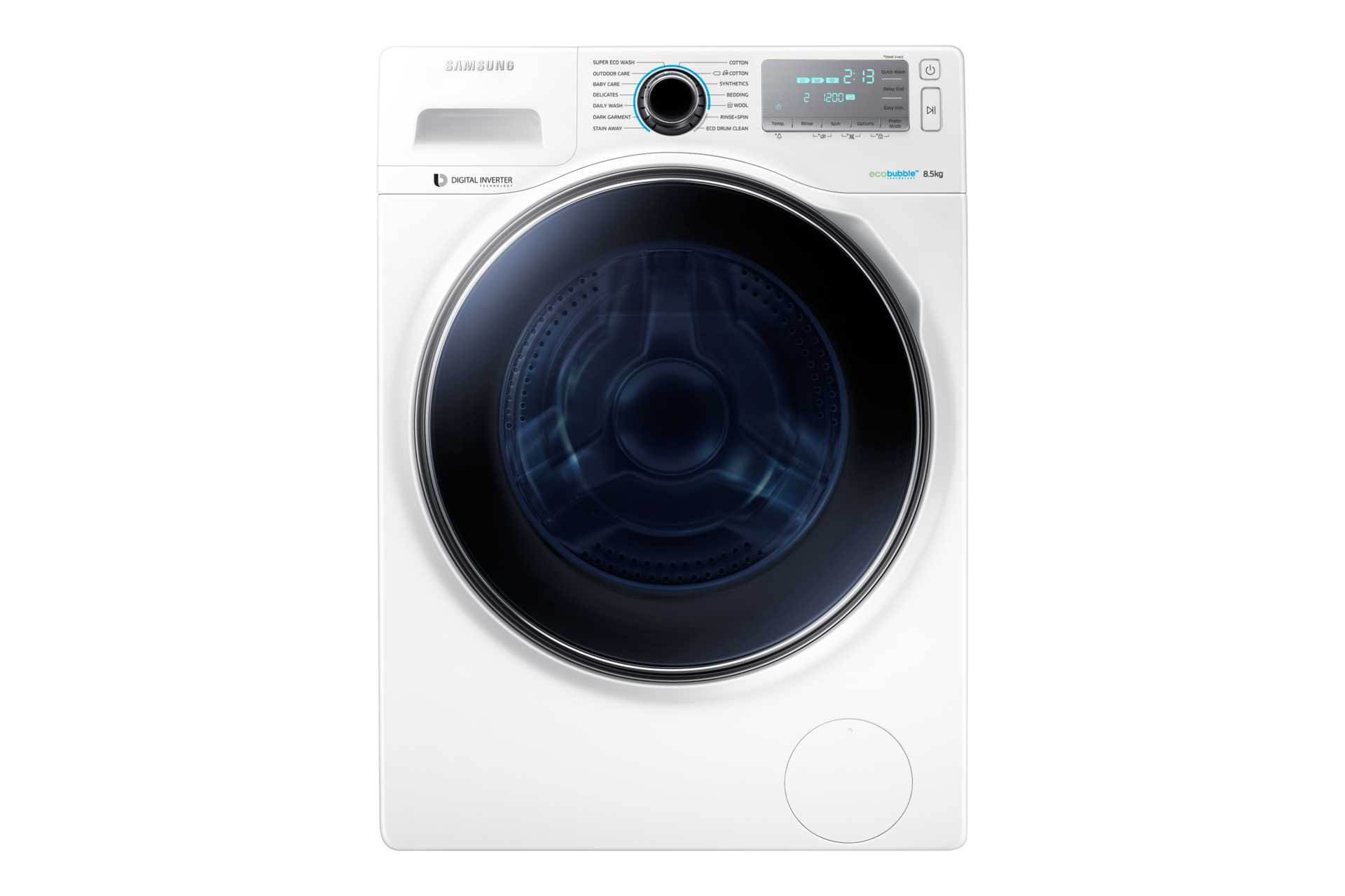 washer samsung tumble dryer bubble kg eco digital inverter 9kg loading washing machine ww90 8kg vaskemaskin motor heat pump tl