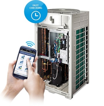 تشخیص و برطرف کردن سریع مشکلات با مدیریت راه‌اندازی خودکار (ACM) سیستم VRF سامسونگ DVM S