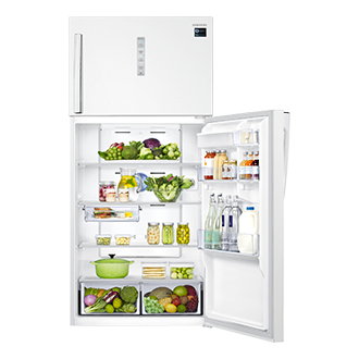 Front Bottom Open With Food White