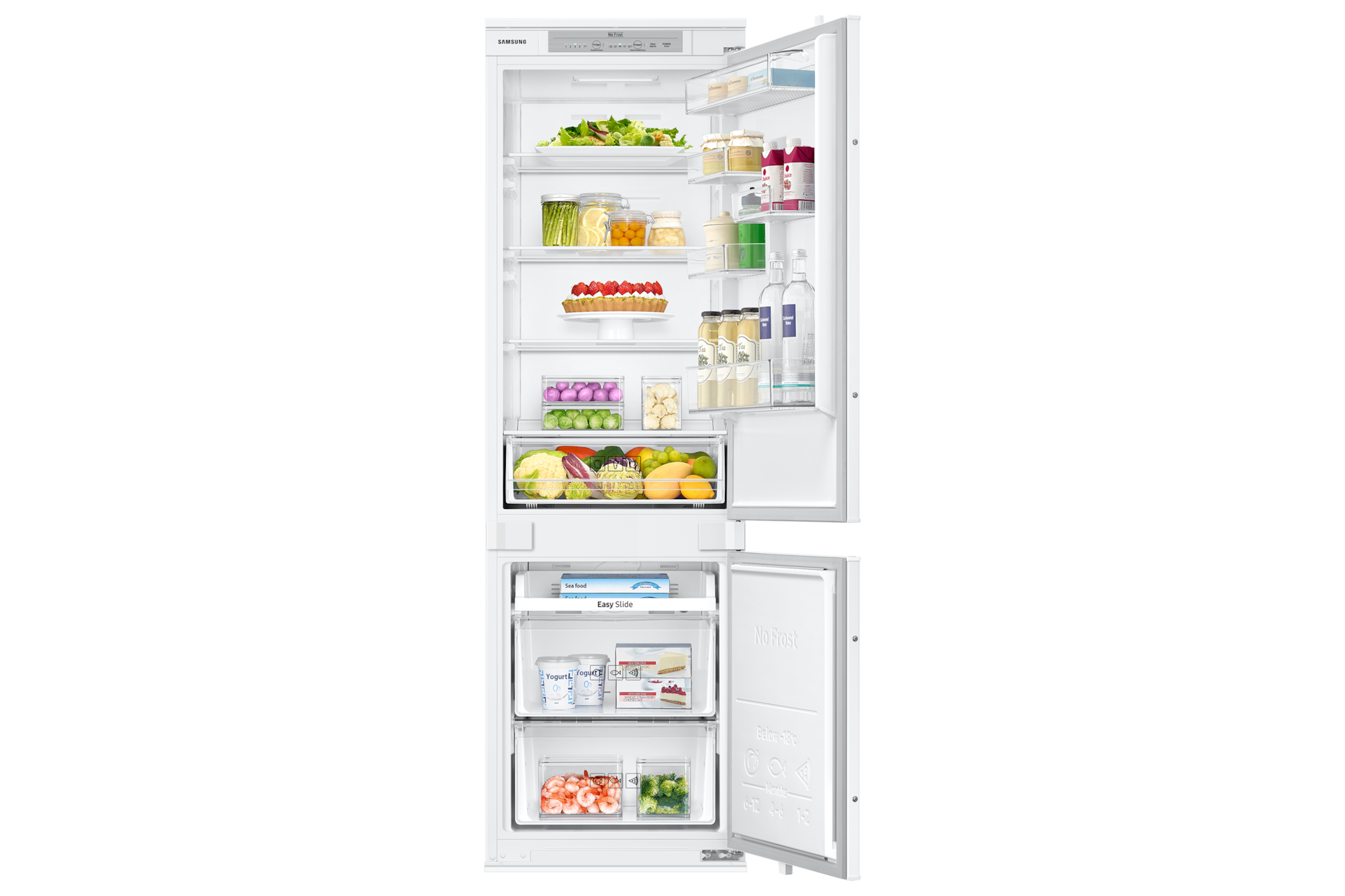 front-open-with-food white