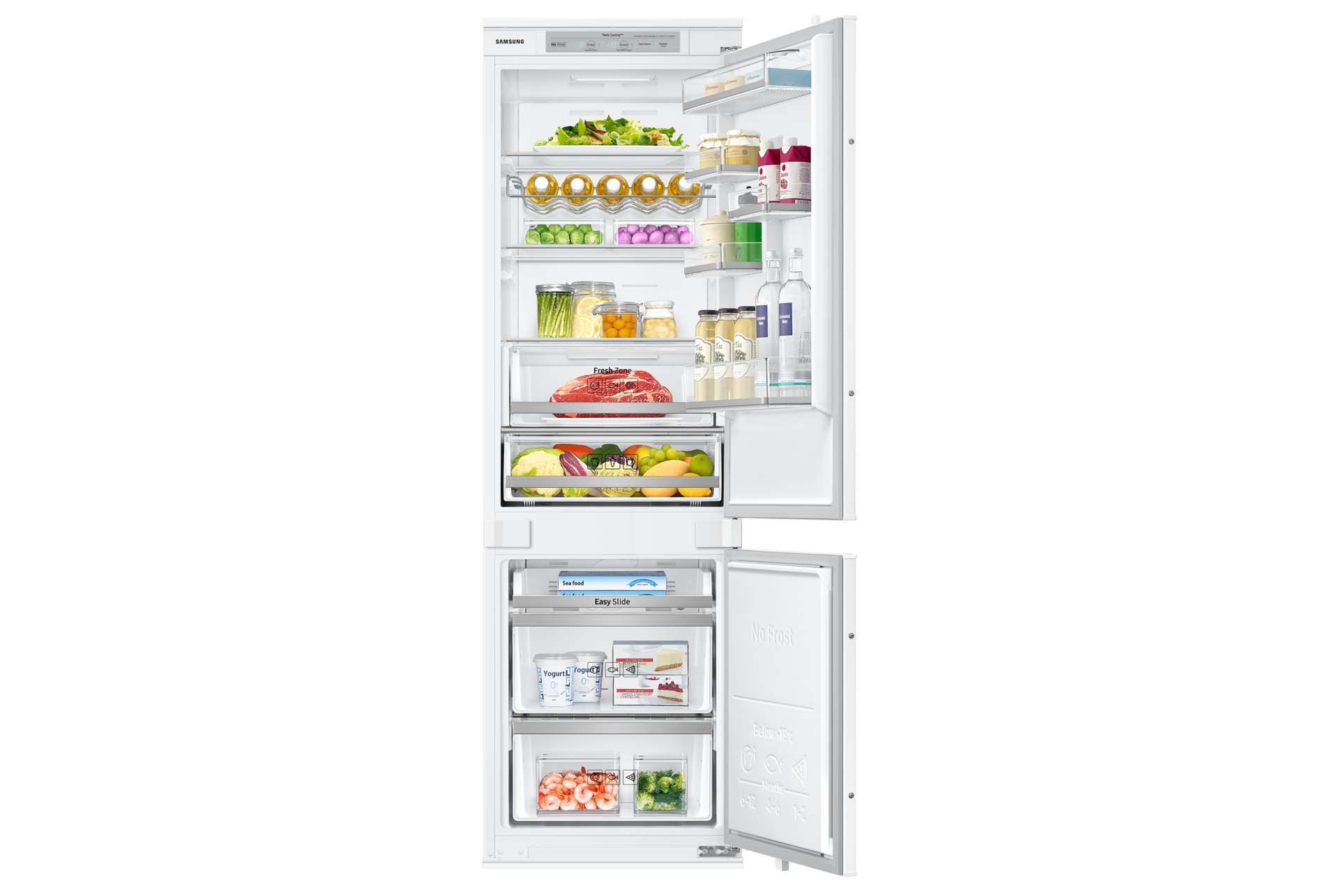 front-open-with-food white