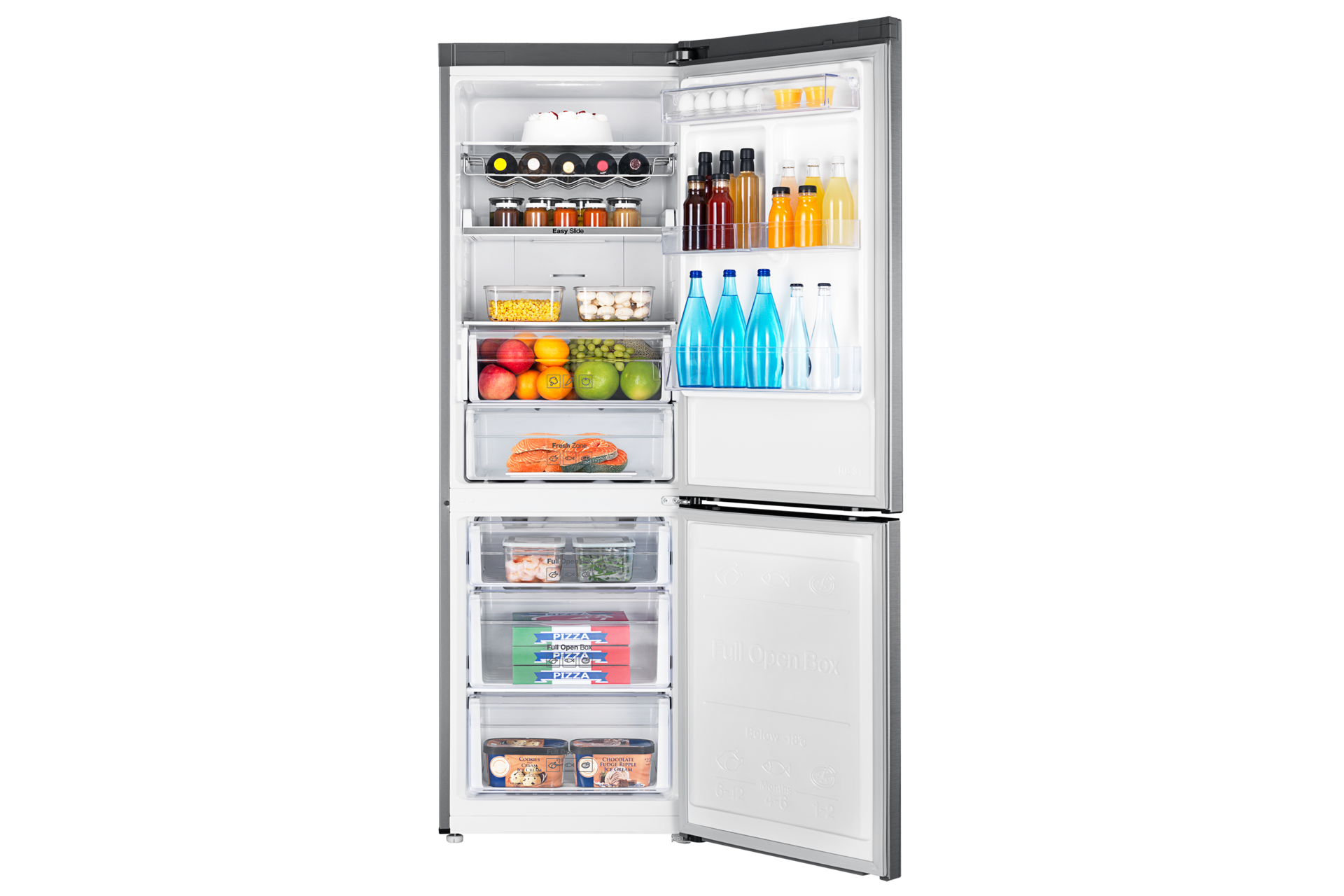 front-open-with-food silver