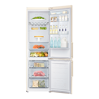 Front Open With Food Ivory White