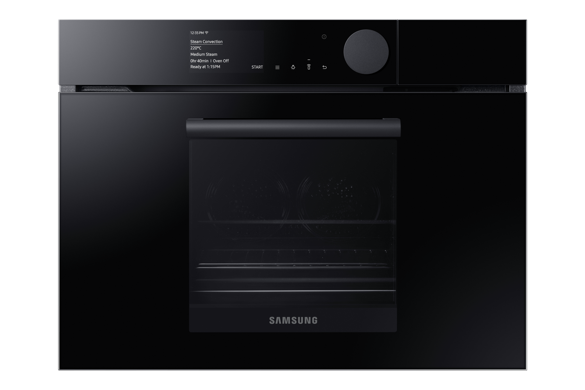 Forno a vapore compatto Samsung Infinite Line™ 50L NQ50T8939BK, Block Onyx