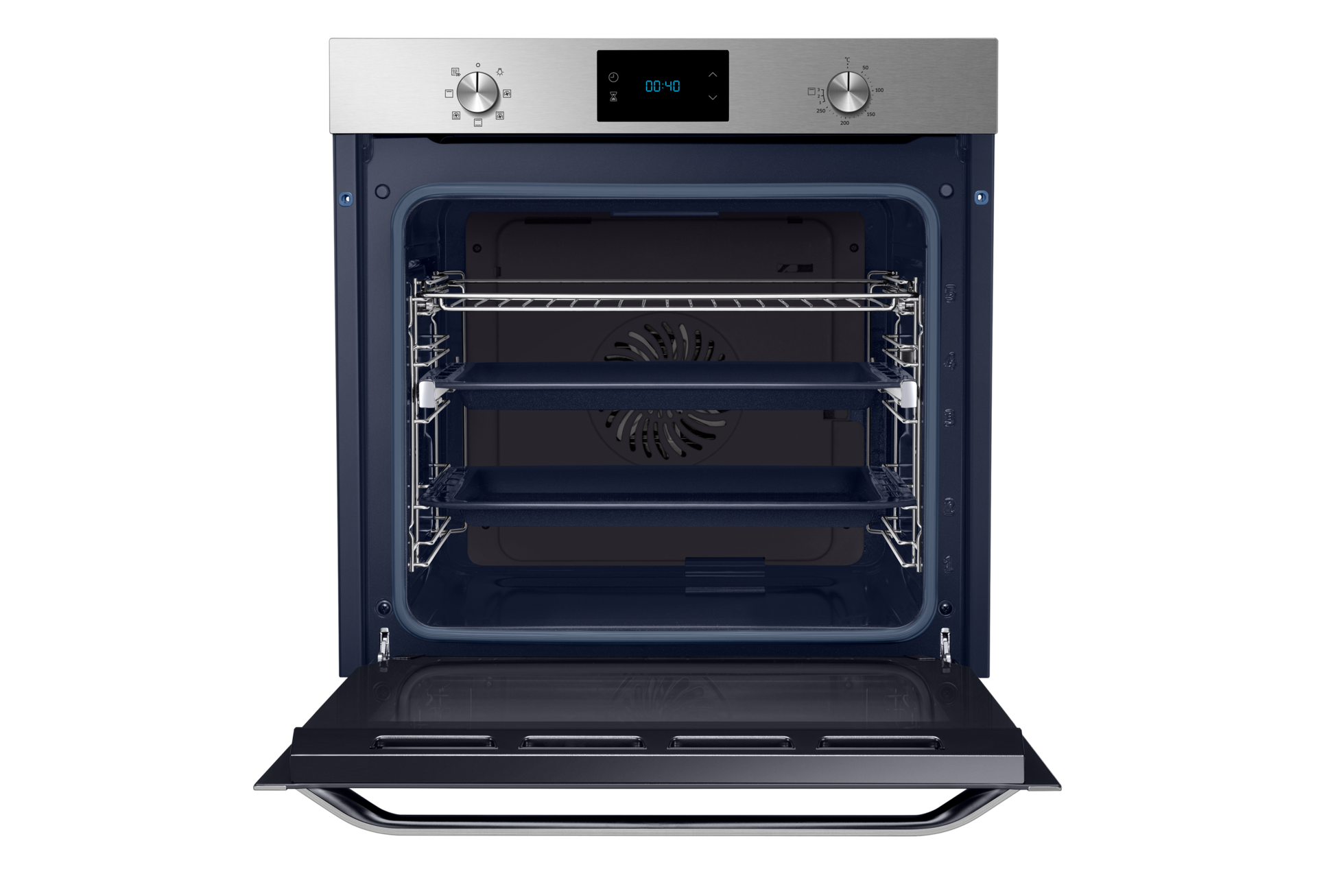 front-open-without-tray silver