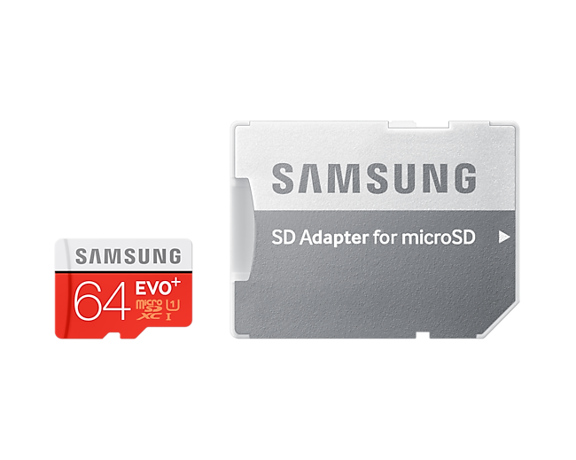 Scheda MicroSD EVO Plus - 2016 (64GB)