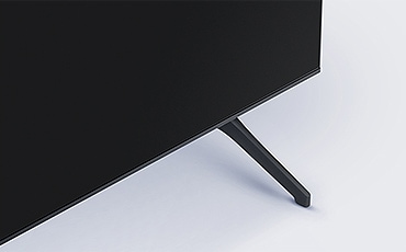 la base di un TV UHD 4K TU7070