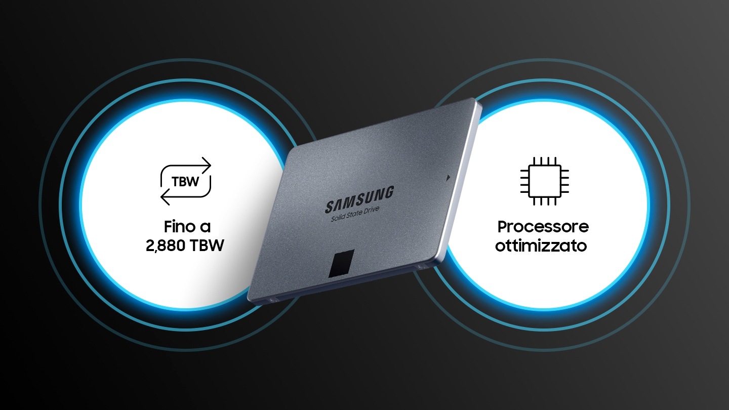 Samsung SSD 870 QVO, 8TB SSD, highest capacity SSD, SATA SSD 