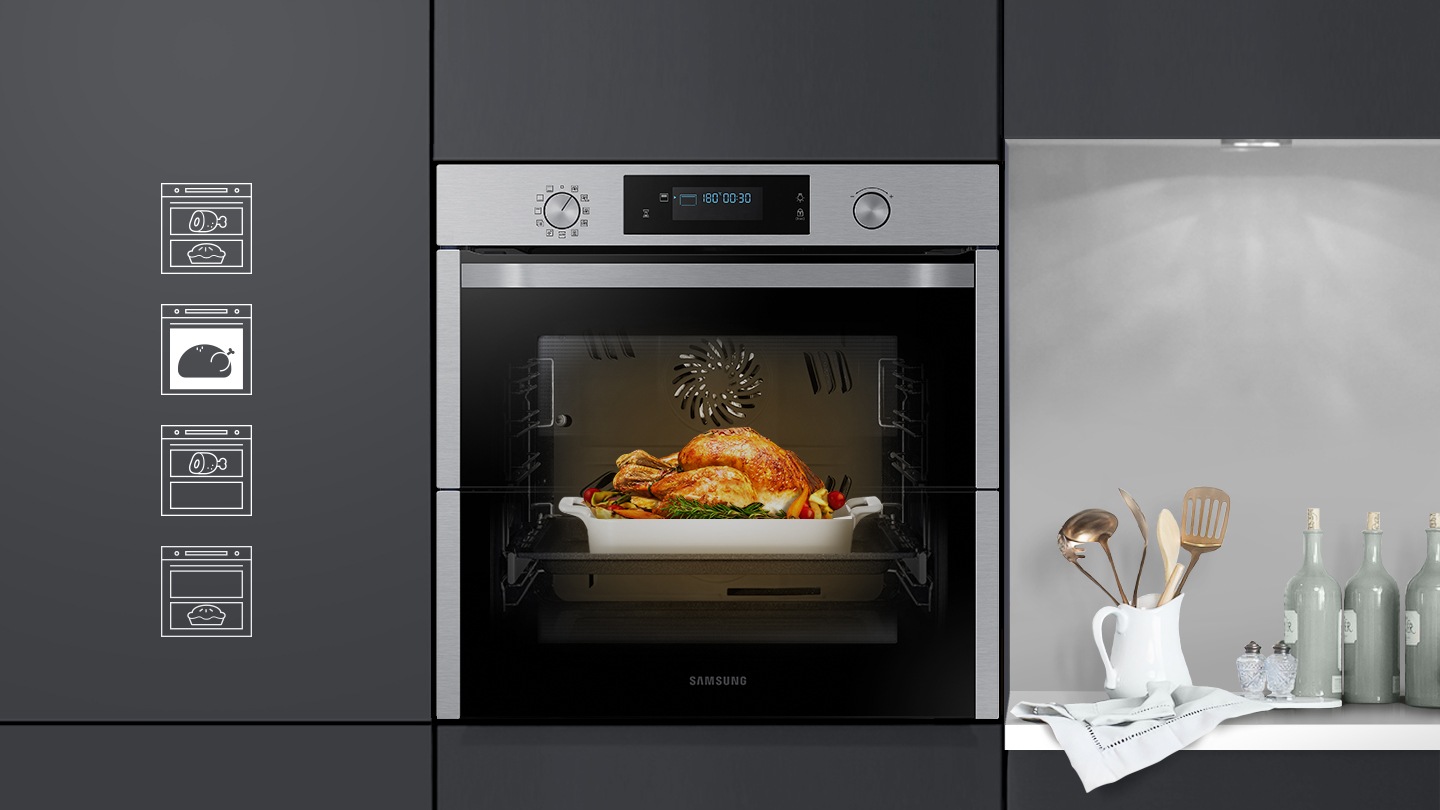 Dual Cook Flex™ - forno da incasso multifunzione