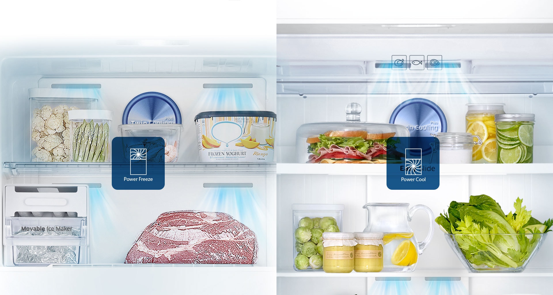 Ghiaccio e bevande fresche sempre a disposizione