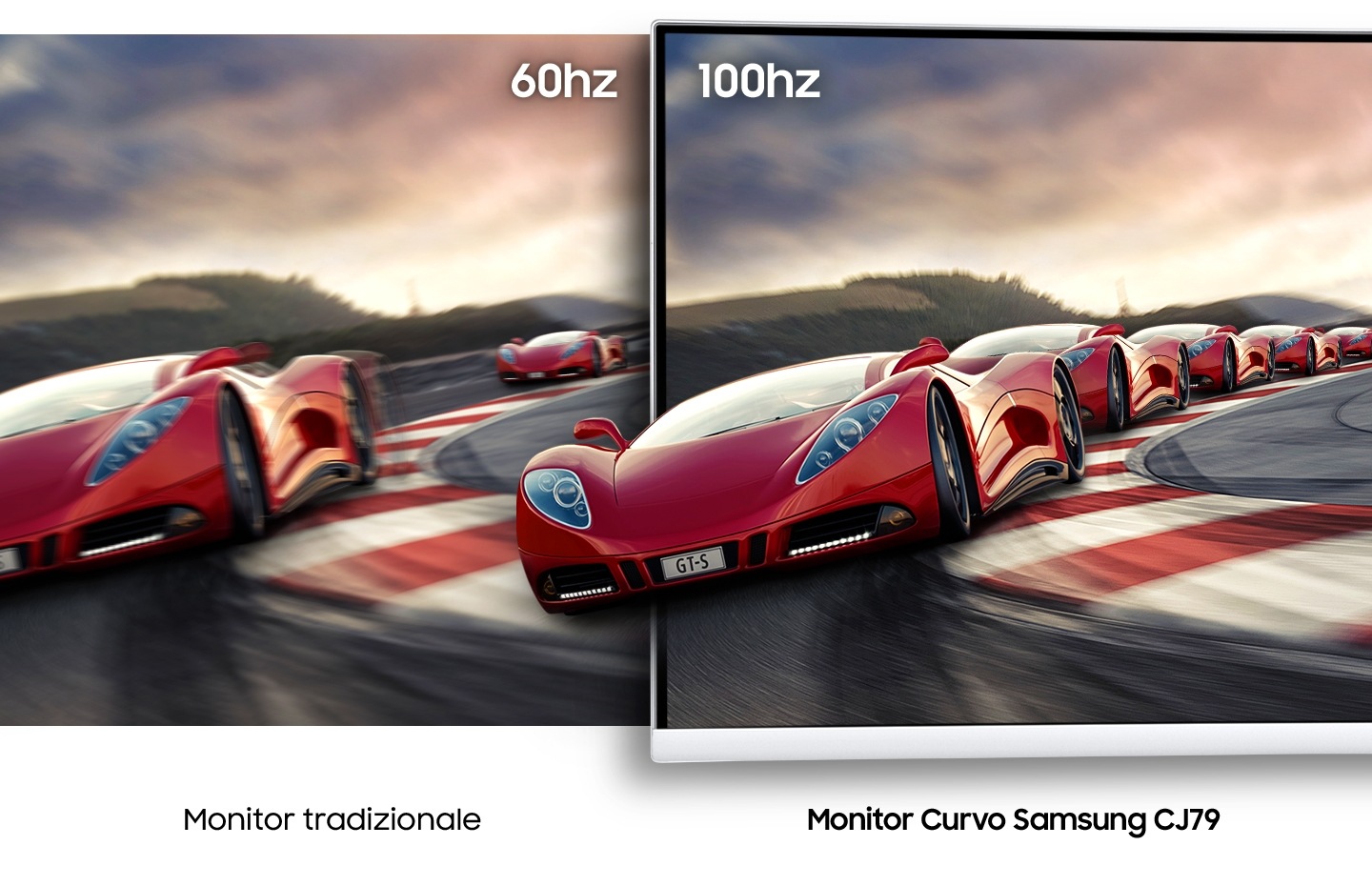 Refresh rate a 100 Hz