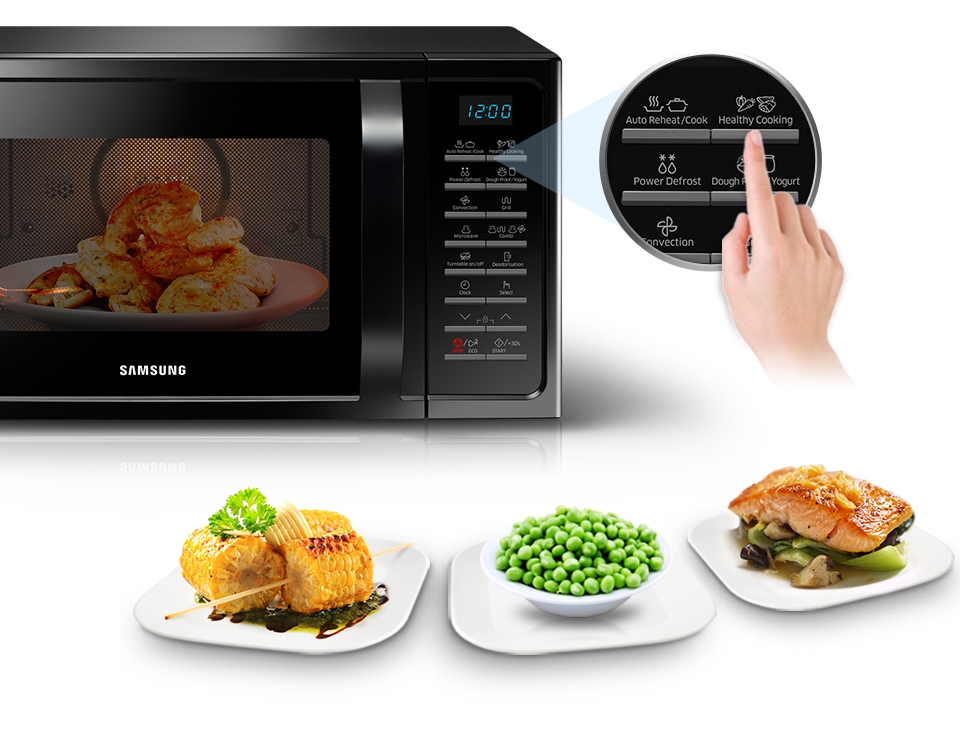 Samsung MC28M6035KK/ET forno a microonde Superficie piana Microonde  combinato 28 L 1400 W Nero