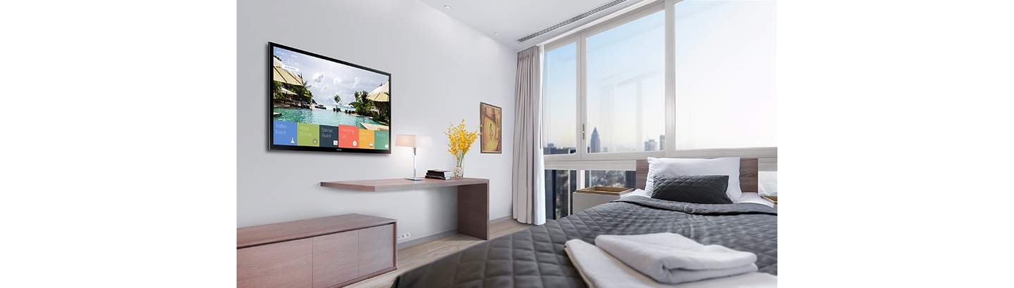 Expand In-Room Content Delivery Possibilities with Samsung’s HE460 Hospitality Display 