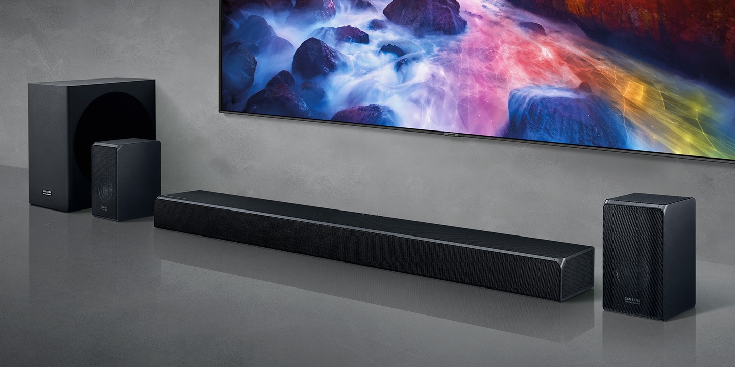 Ascolto immersivo con un vero audio 7.1.4 canali.