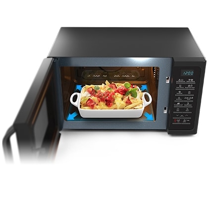 Samsung MC28H5015W Forno microonde combinato a libera installazione cm. 52  - argento