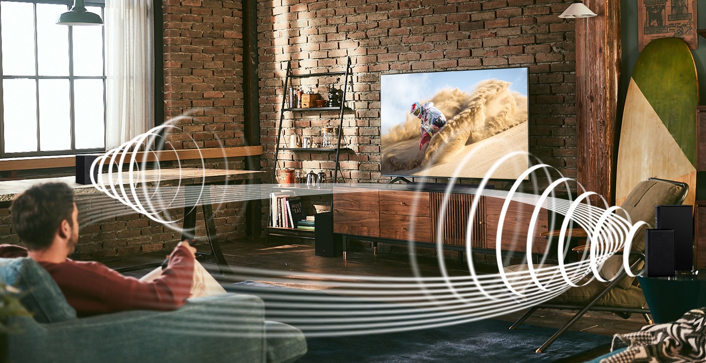 Wireless surround sound kit