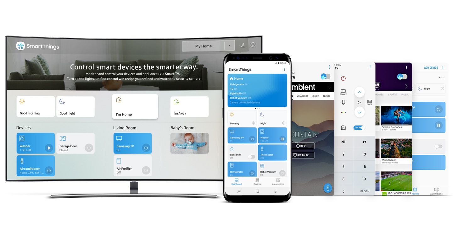 App SmartThings <br/> âUna sola applicazione per qualsiasi esigenzaâ