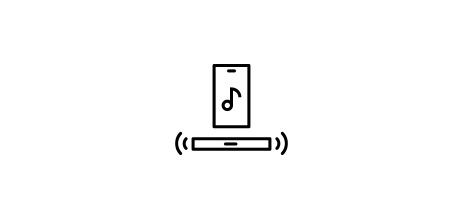 Musica in streaming via Bluetooth