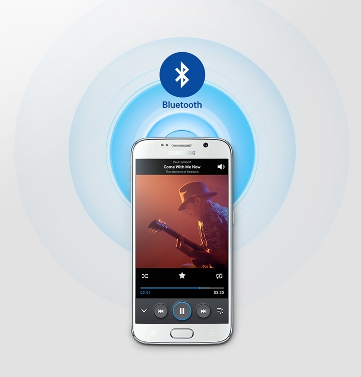 Suono in movimento grazie alla connessione Bluetooth