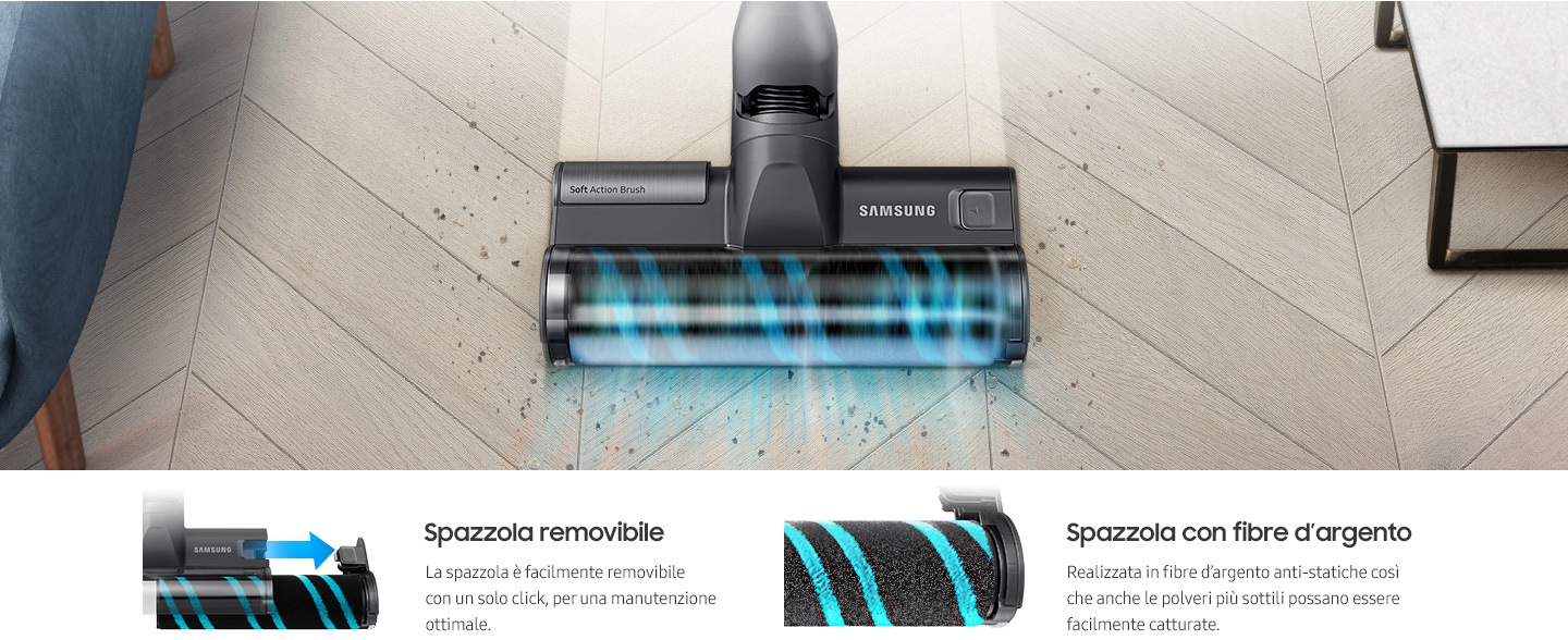 SCOPA ELETTRICA / ASPIRAPOLVERE SAMSUNG JET 75 PREMIUM VS20T7538T5