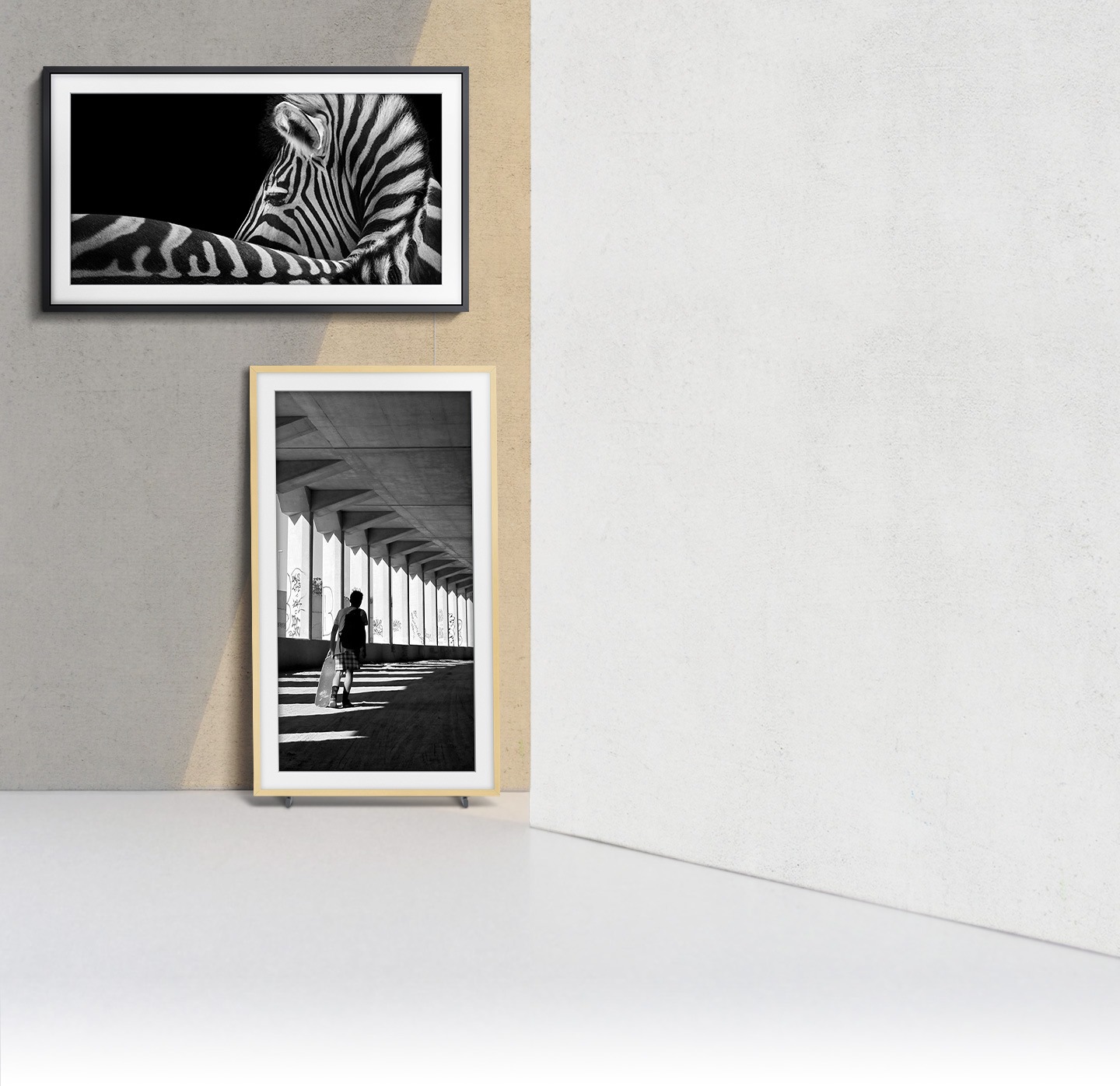 Turn off to beautify your space with art