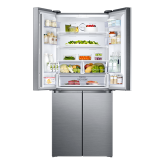 front-open-up silver