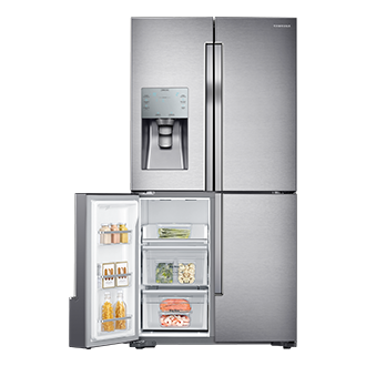 front-bottom-door-half-open1 silver