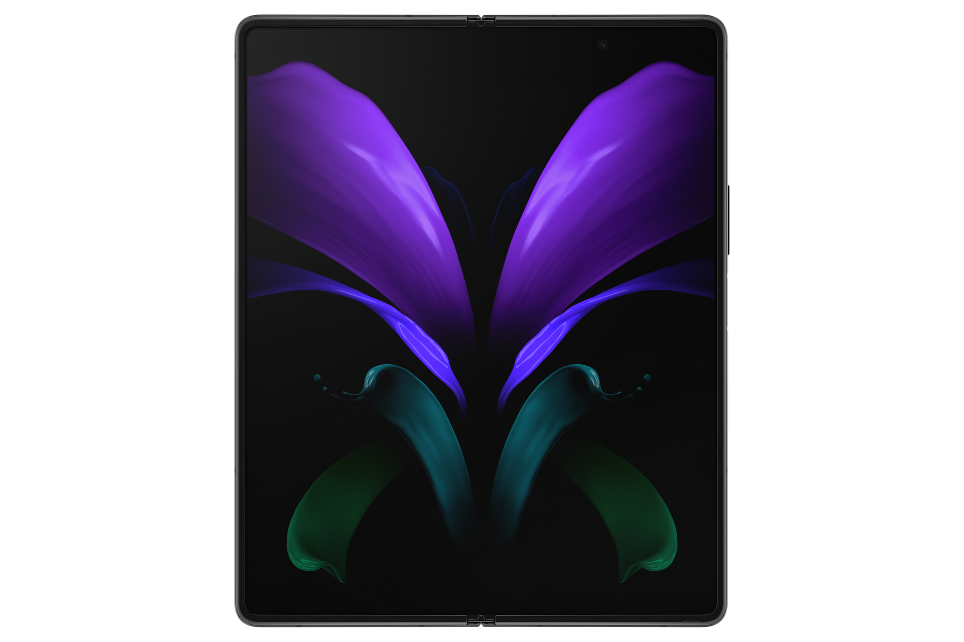 open-front Metallic Blue