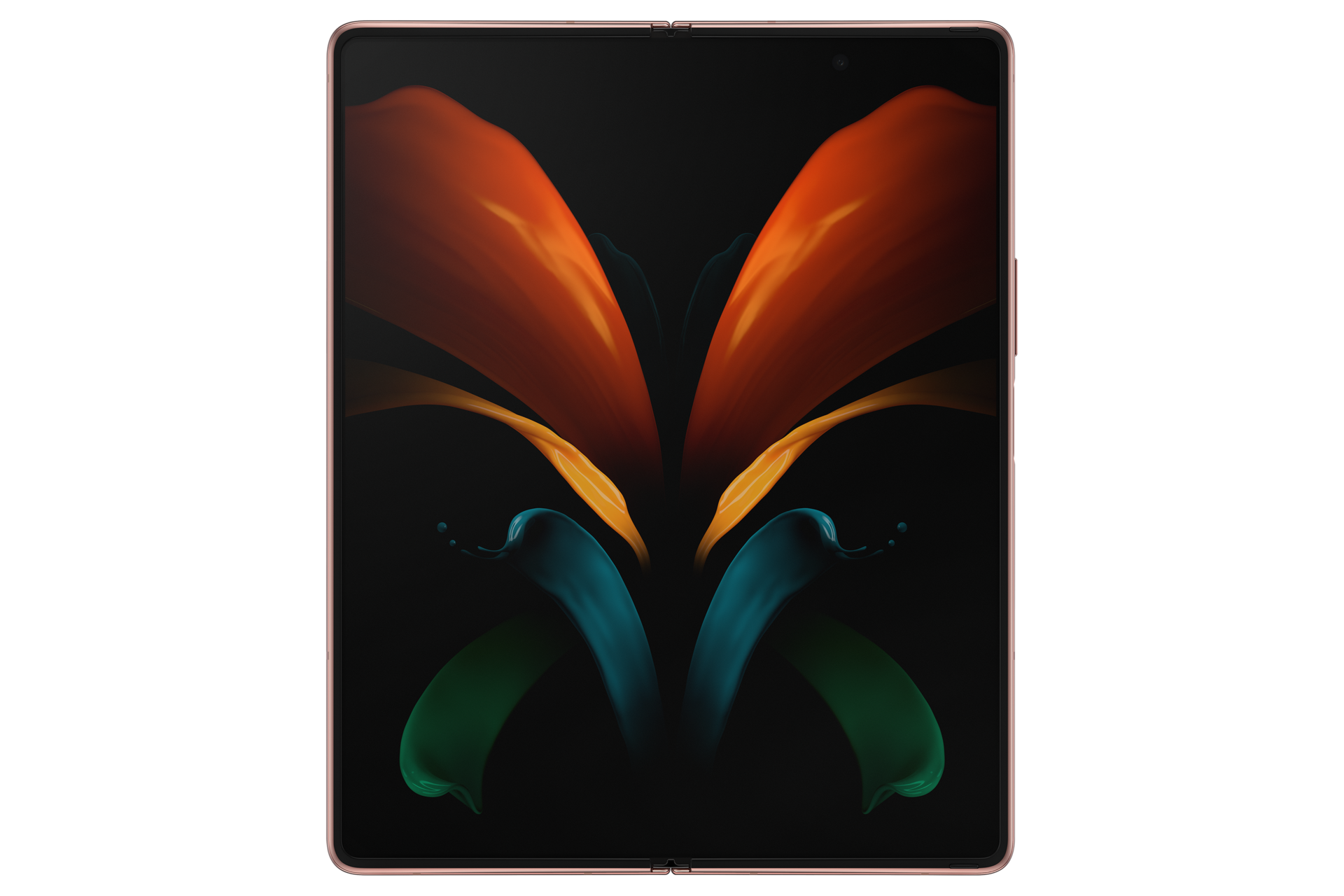 open-front Metallic Red