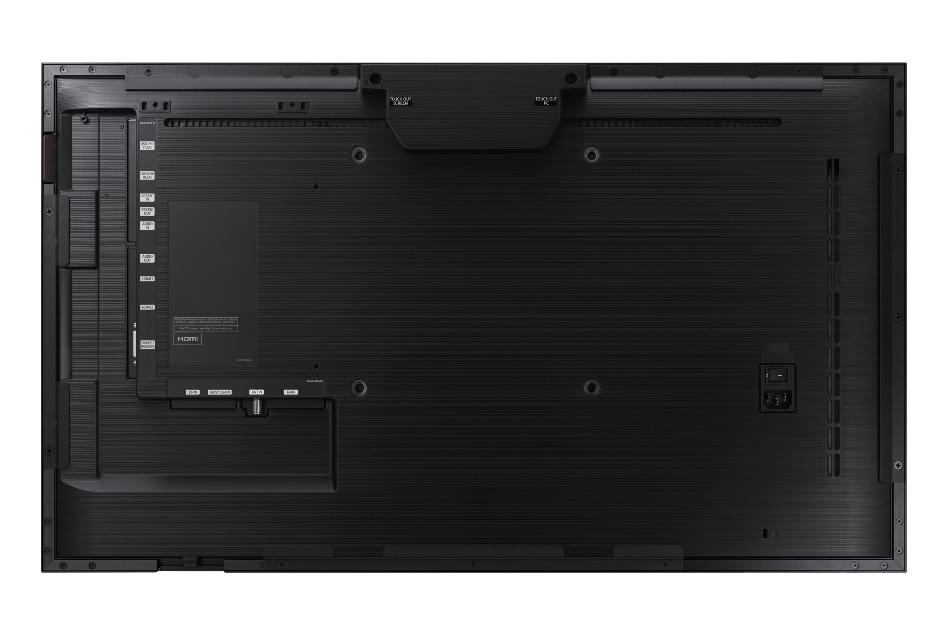 Back black, Display interattivo Serie PMF-BC da 32"