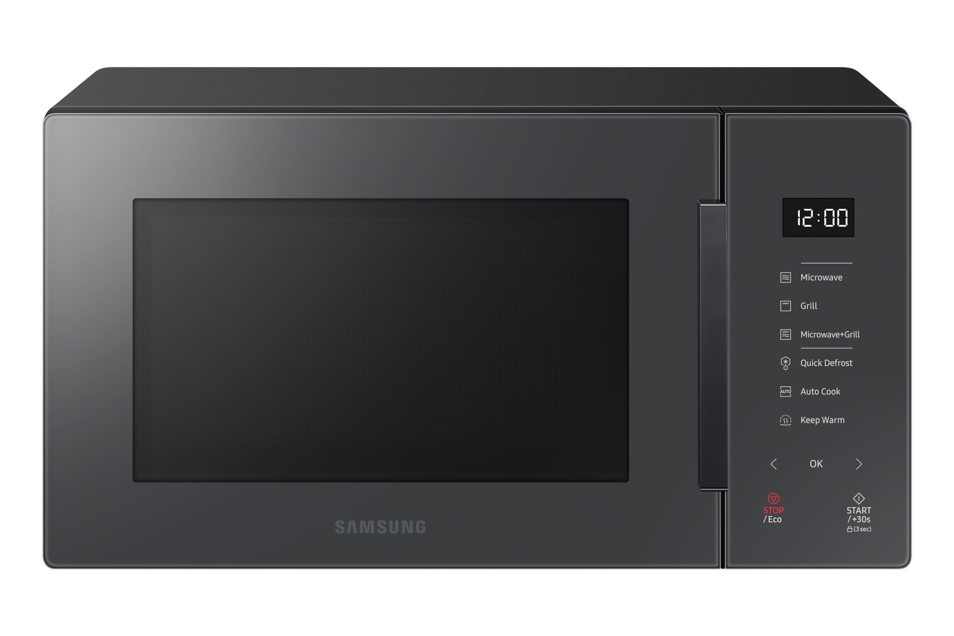 Samsung Forno a Microonde Glass Design MG23T5018AW/ET, Cottura