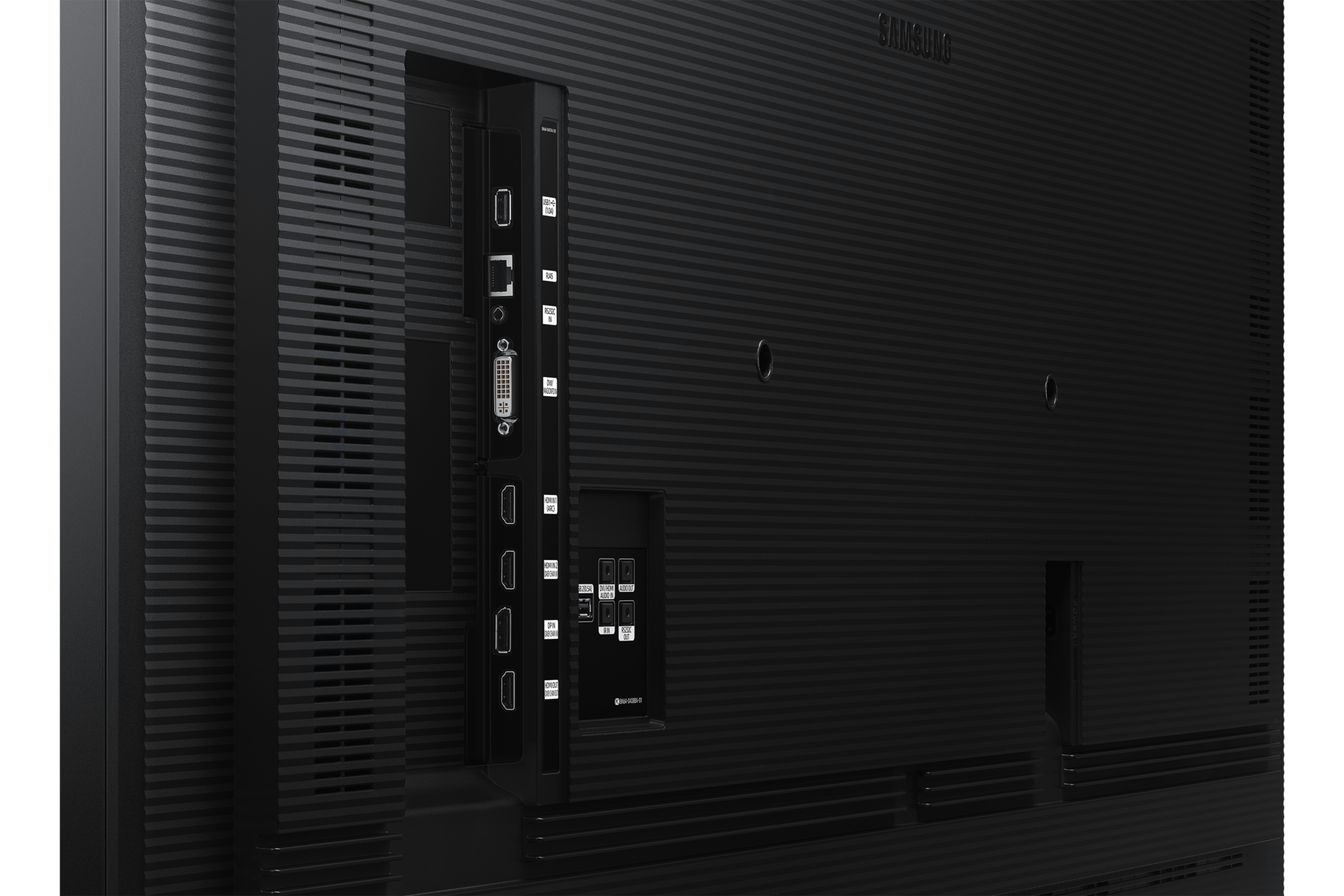 Schermo professionale QMR da 75 pollici di Samsung