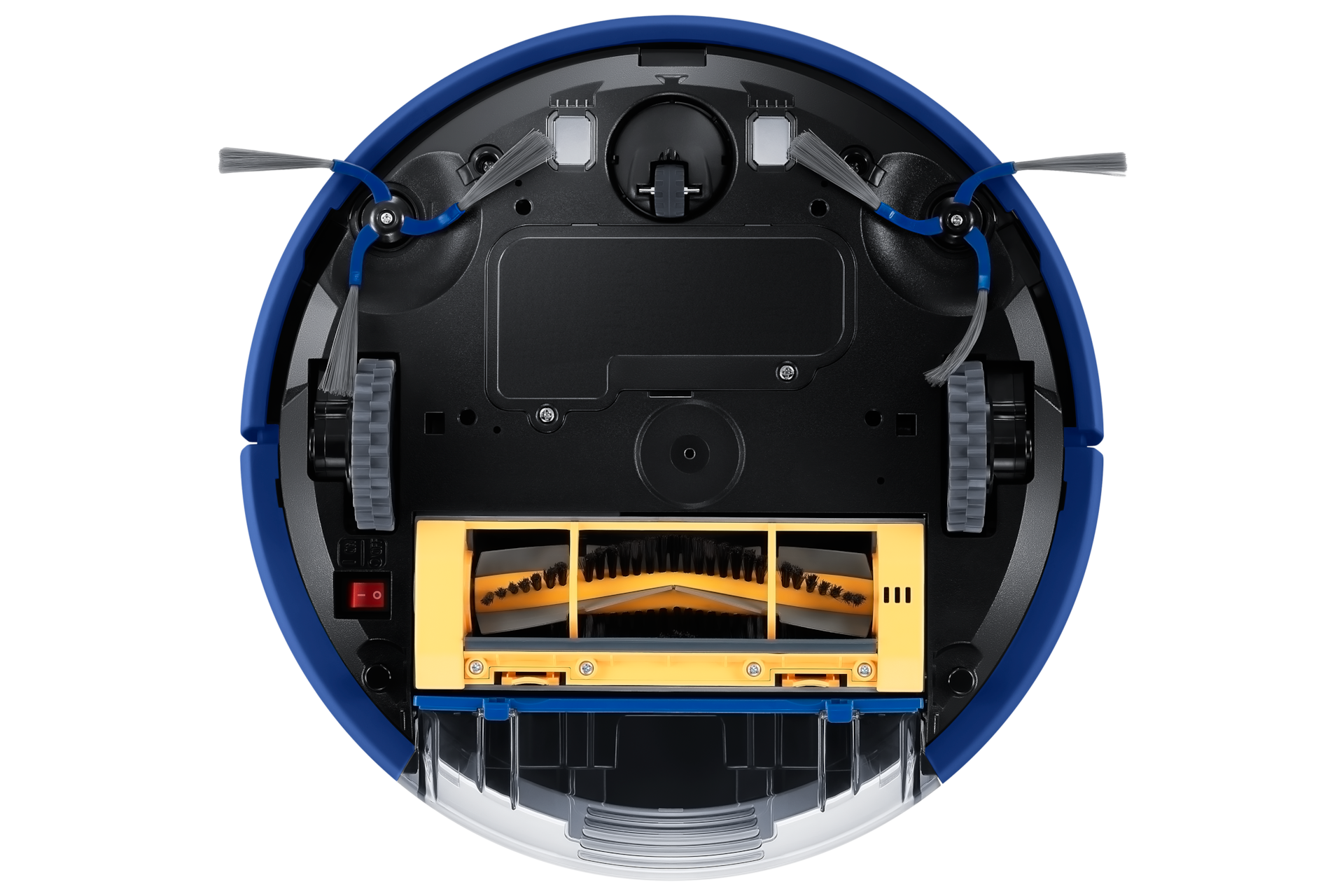 Vista posteriore Blu