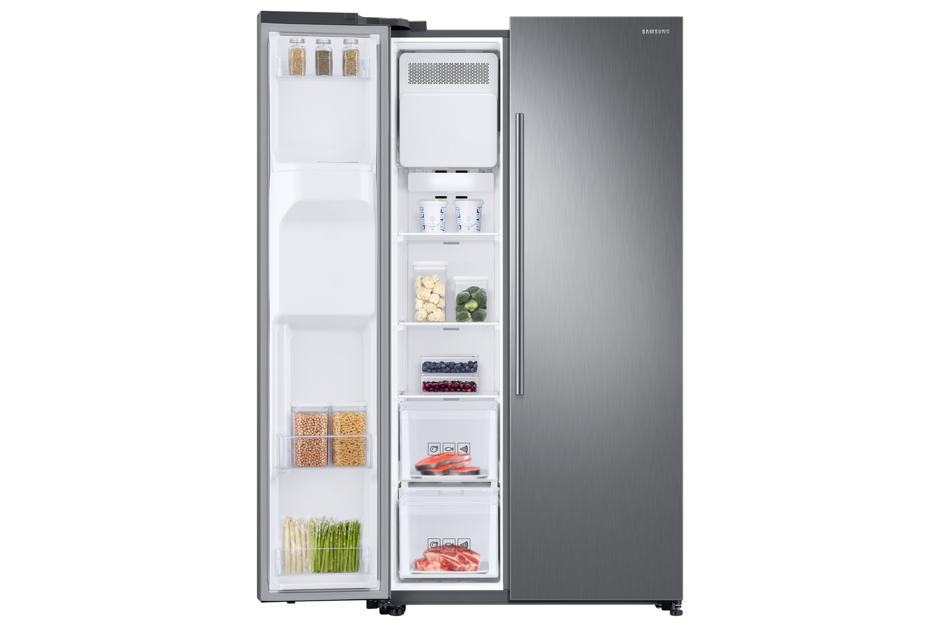 front-left-door-open-with-food titanum silver