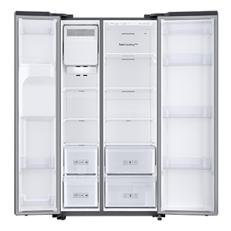 front-open titanum silver