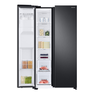 front-left-door-open-with-food black