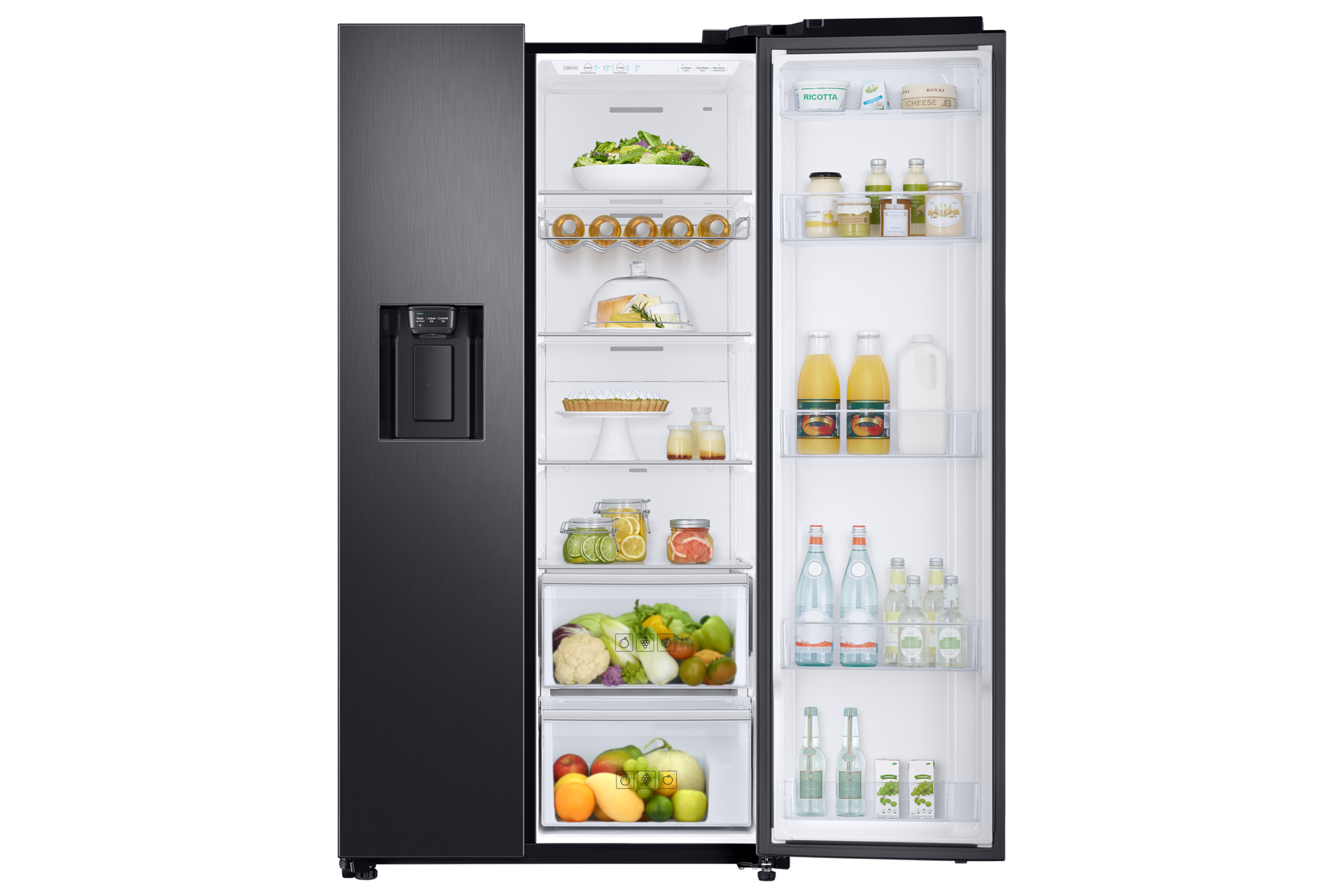 front-right-door-open-with-food black