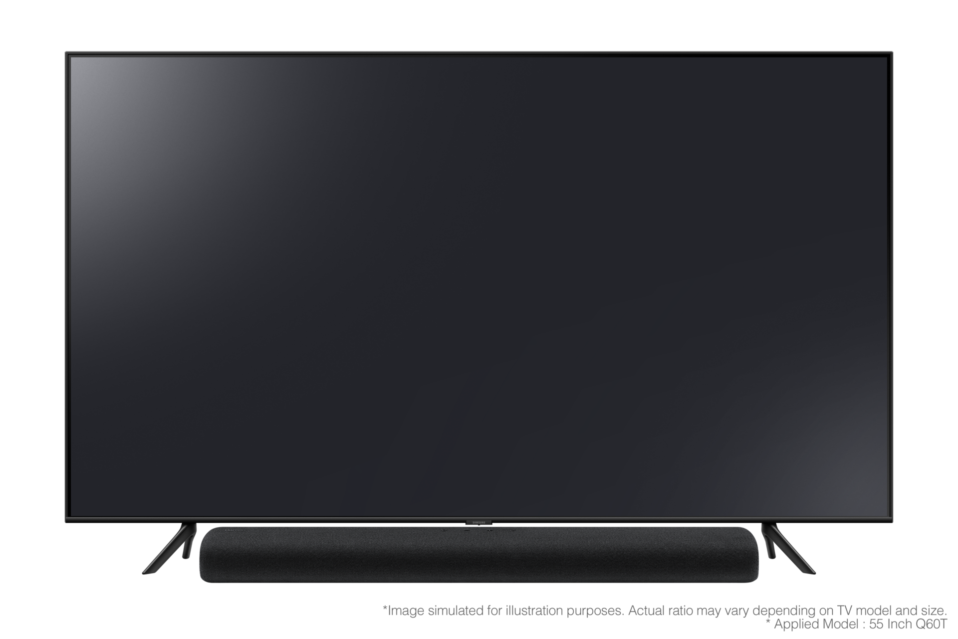 with-tv-front Black