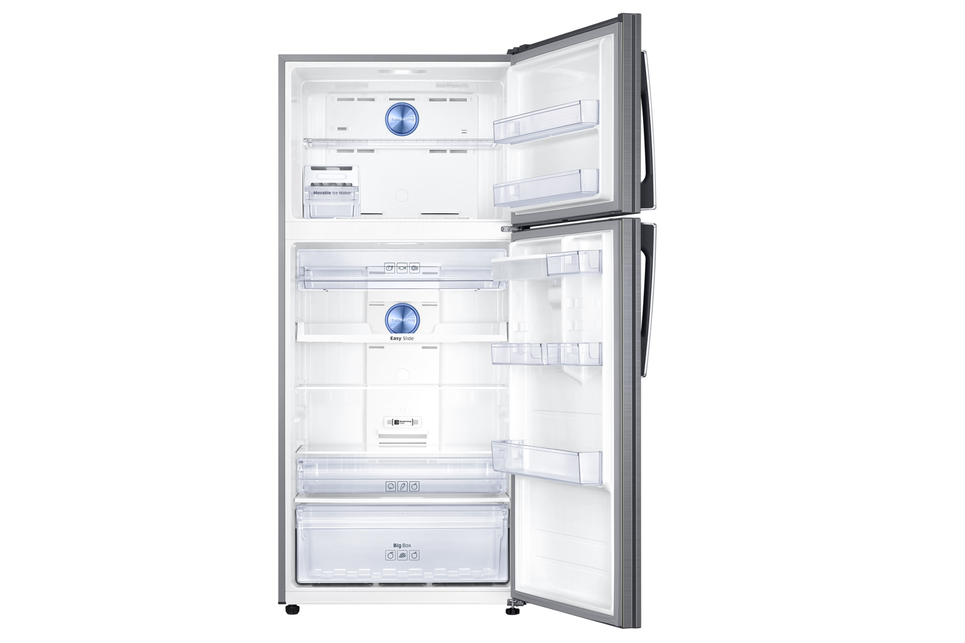 front-door-open silver